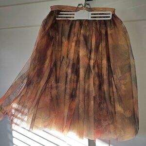 Antropologie Tulle Skirt